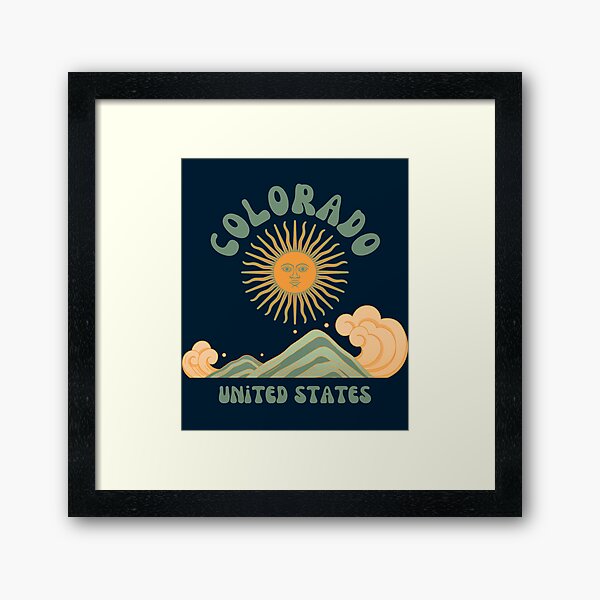 Item preview, Sixties-Western Colorado - Green Text designed and sold by WesternLocales.