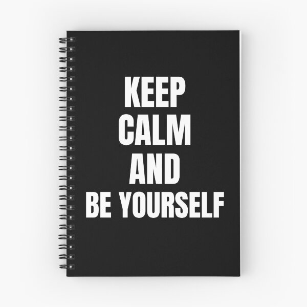 Item preview, Keep calm and be yourself designed and sold by Nepaz-Designs.