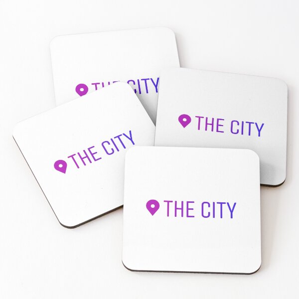 Item preview, Instagram Location Sticker of The City designed and sold by BubbleManShop.