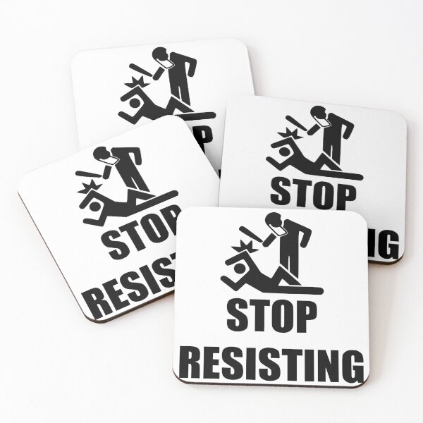 Item preview, STOP RESISTING designed and sold by Hicham-Rzak.