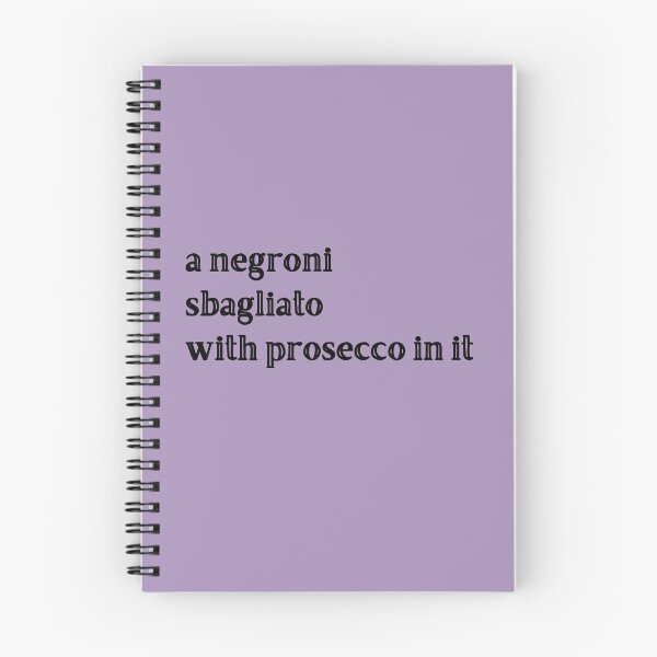 Item preview, A Negroni, sbagliato designed and sold by skpersephone.