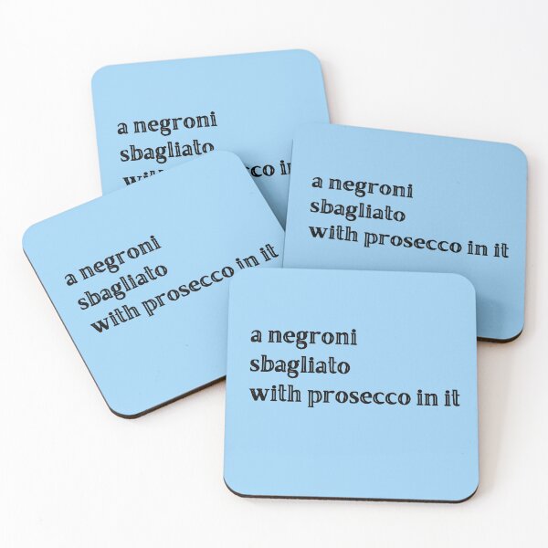Item preview, A negroni  designed and sold by skpersephone.