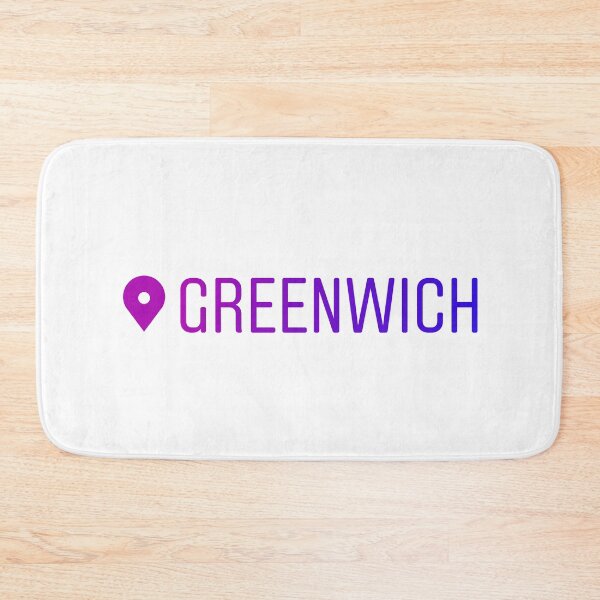 Item preview, Instagram Location Sticker of Greenwich designed and sold by BubbleManShop.