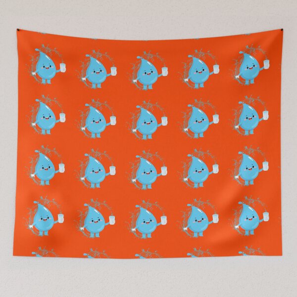 Item preview, Gota de agua que ríe designed and sold by PlanetaDesign.