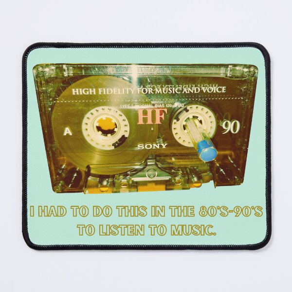 Item preview, Back in the old days (repair the cassette tape) 80's 90's designed and sold by celew.