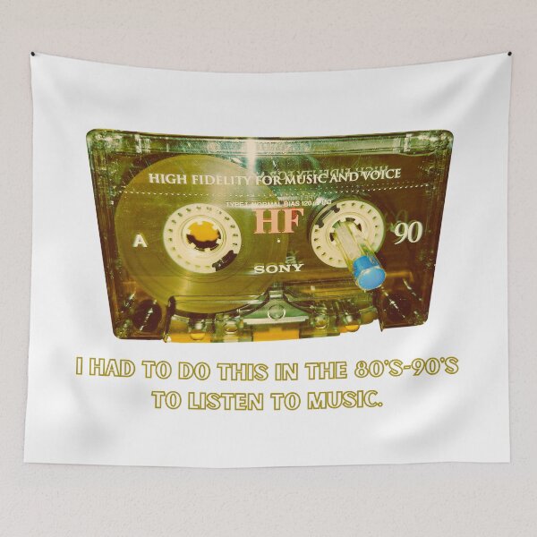 Item preview, Back in the old days (repair the cassette tape) 80's 90's designed and sold by celew.
