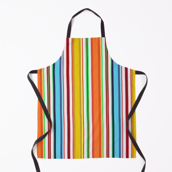 Item preview, Ribbon Candy Pop Art Green Red Orange, Yellow, Blue Vertical Stripes 5748 designed and sold by Art in My Loft.