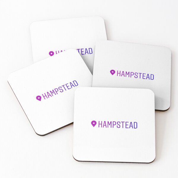 Item preview, Instagram Location Sticker of Hampstead designed and sold by BubbleManShop.