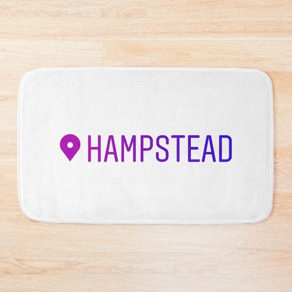 Item preview, Instagram Location Sticker of Hampstead designed and sold by BubbleManShop.