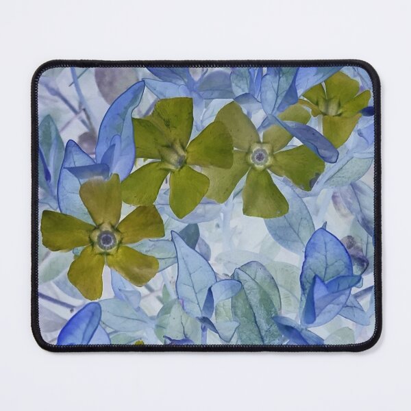 Item preview, Glass Blue Vinca Minor designed and sold by SunshineWalker.