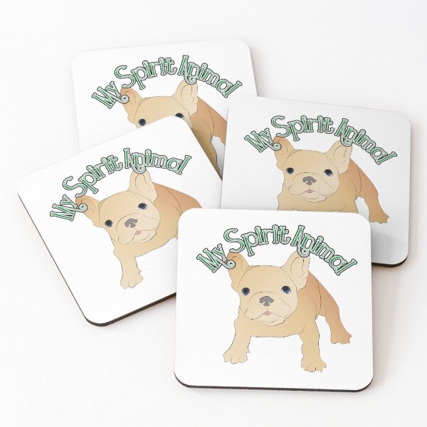 Item preview, My Spirit Animal - a cute Frenchie pup (French Bull Dog) designed and sold by Littleviews.