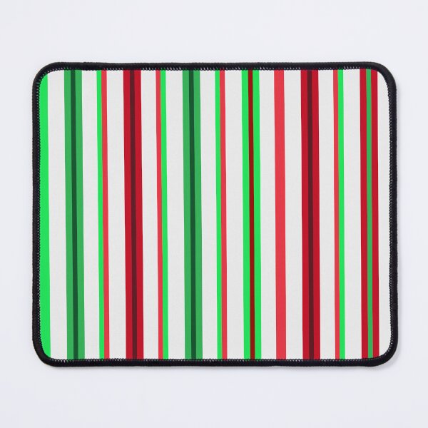 Item preview, Ribbon Candy Pop Art Green Red Vertical Stripes 5748 designed and sold by Art in My Loft.
