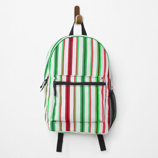 Item preview, Ribbon Candy Pop Art Green Red Vertical Stripes 5748 designed and sold by Art in My Loft.