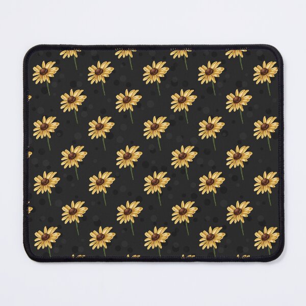 Item preview, Patrón de girasol de otoño (puntos negros) designed and sold by Geo De la Cruz.