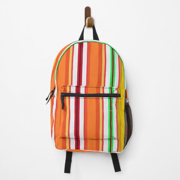 Item preview, Ribbon Candy Pop Art Green Red Orange Yellow Vertical Stripes 5748 designed and sold by Art in My Loft.