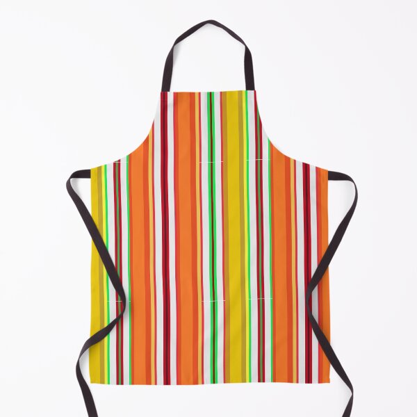 Item preview, Ribbon Candy Pop Art Green Red Orange Yellow Vertical Stripes 5748 designed and sold by Art in My Loft.