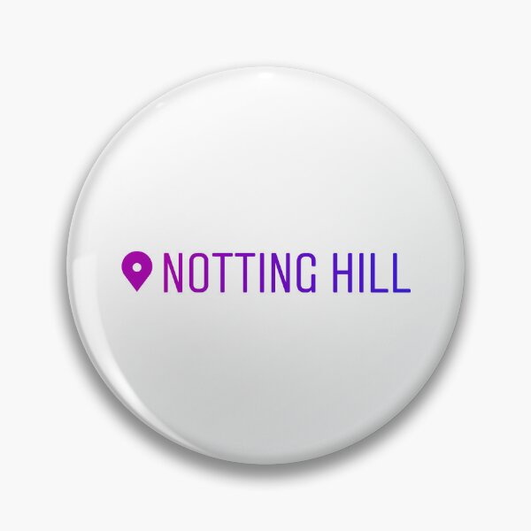 Item preview, Instagram Location Sticker of Notting Hill designed and sold by BubbleManShop.