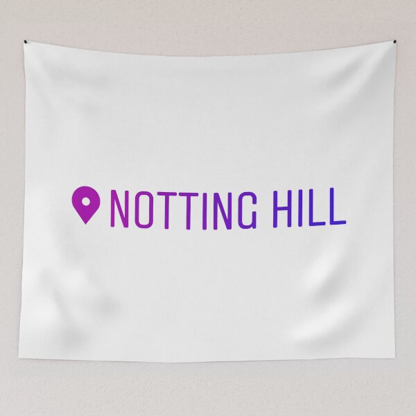 Item preview, Instagram Location Sticker of Notting Hill designed and sold by BubbleManShop.