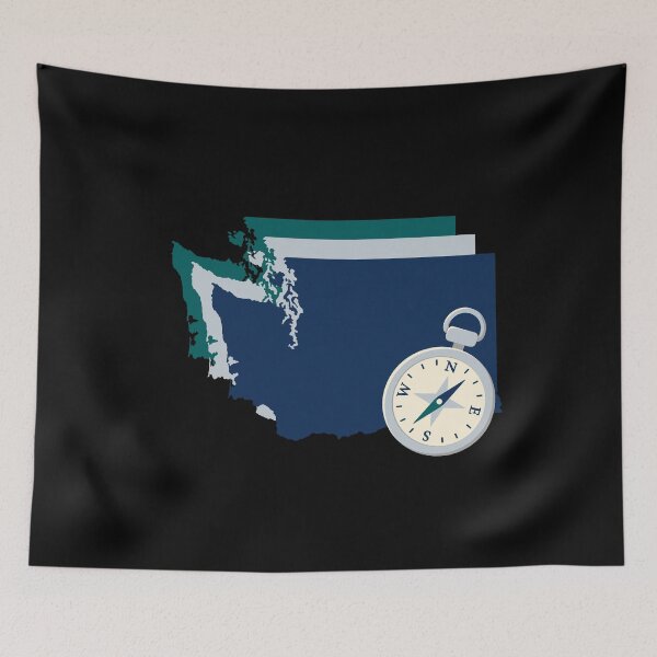Item preview, Washington Border, Mariners designed and sold by LatterDaze.