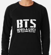 BTS/Bangtan Sonyeondan Lightweight Sweatshirt