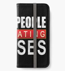 White People Renovating Houses Funny Parody Design iPhone Wallet/Case/Skin