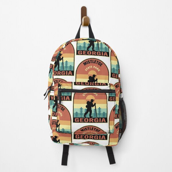 Item preview, Mistletoe State Park Georgia Retro Hiking designed and sold by HalpinDesign.