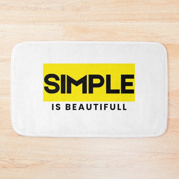 Item preview, Simple Is Beautiful designed and sold by Darshana97.