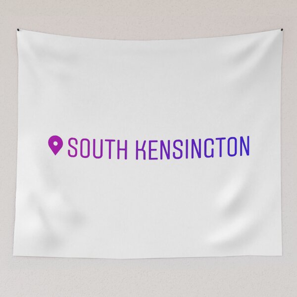 Item preview, Instagram Location Sticker of South Kensington designed and sold by BubbleManShop.
