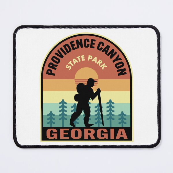 Item preview, Providence Canyon State Park Georgia Retro Hiking designed and sold by HalpinDesign.