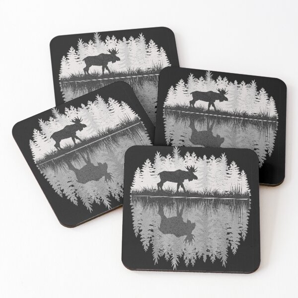 Item preview, Moose Reflections designed and sold by Rich Summers Art.