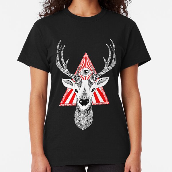 Mystical Deer T-shirt classique