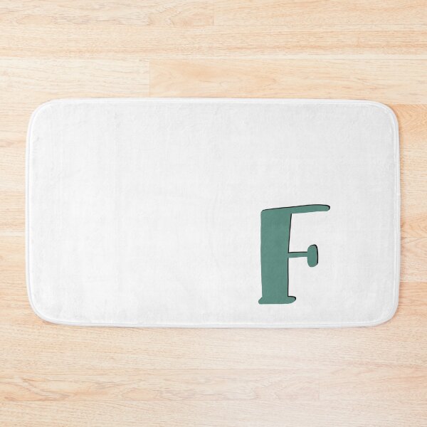 Item preview, Letter F Green initial monogram alphabet F capital designed and sold by Antique-Gifts.