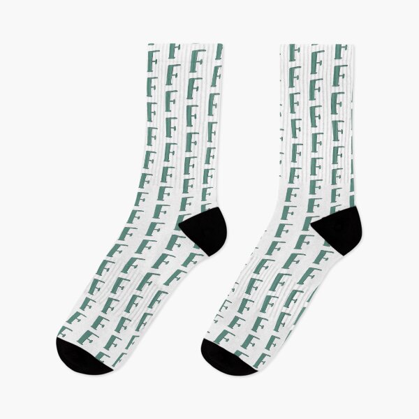 Item preview, Letter F Green initial monogram alphabet F capital designed and sold by Antique-Gifts.