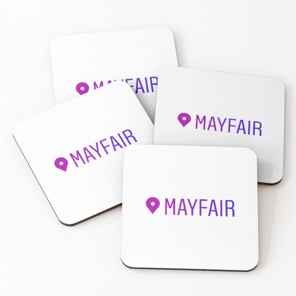 Item preview, Instagram Location Sticker of Mayfair designed and sold by BubbleManShop.