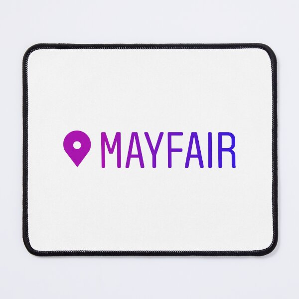 Item preview, Instagram Location Sticker of Mayfair designed and sold by BubbleManShop.