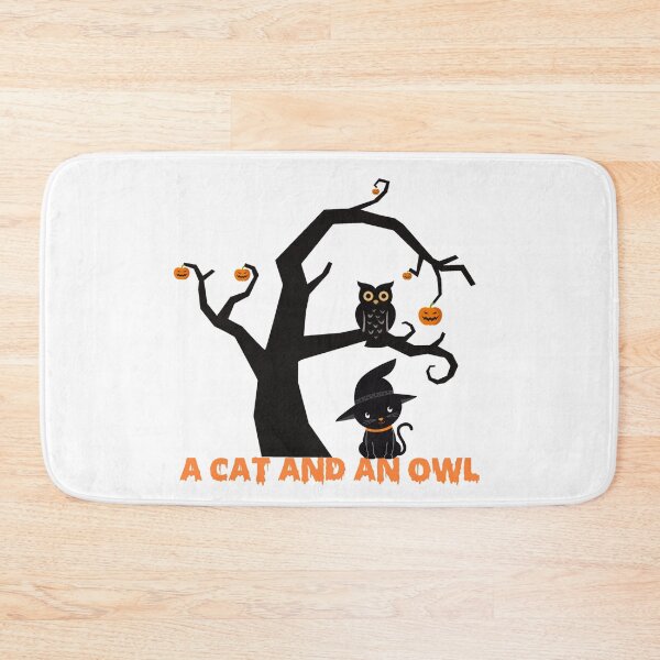 Item preview, a cat and an owl designed and sold by Mohamedprf.
