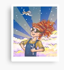 Engineer Girl Canvas Print