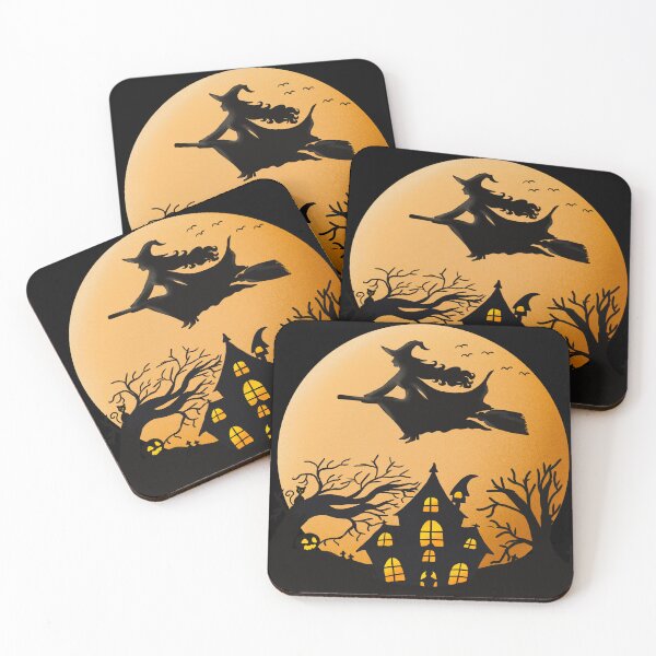Item preview, Flying Witch Halloween Shirt designed and sold by motouil.