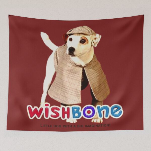 Item preview, Wishbone tv show Sherlock Holmes - ORIGINAL BY CRUSHART1 ON REDBUBBLE designed and sold by CrushArt1.