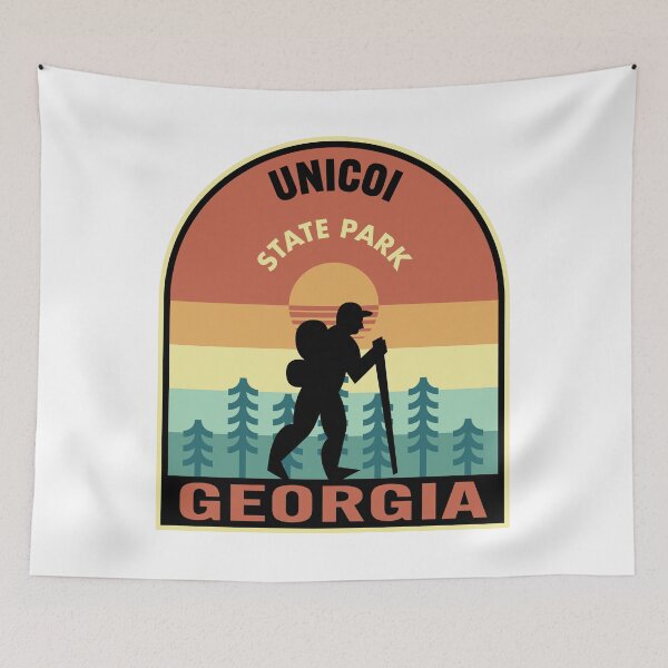 Item preview, Unicoi State Park Georgia Retro Hiking designed and sold by HalpinDesign.