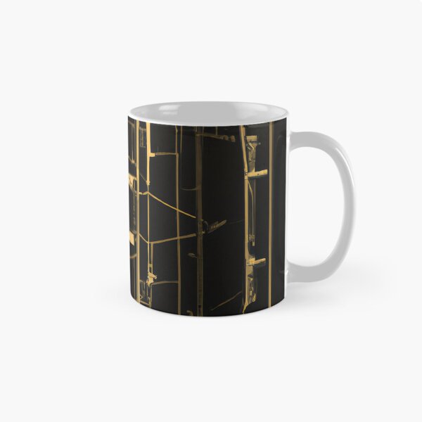 Item preview, Golden Techno Pattern designed and sold by jfjensen.