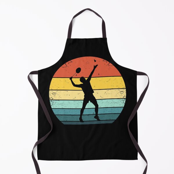 Item preview, Badminton Player on a Vintage Sunset designed and sold by KleverOlivier.