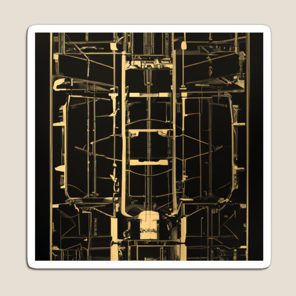 Item preview, Golden Techno Pattern designed and sold by jfjensen.