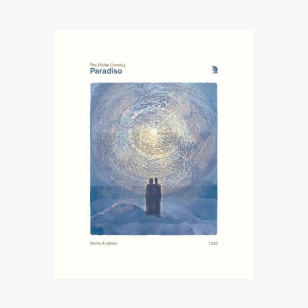 Item preview, Dante Alighieri - The Divine Comedy, Paradiso designed and sold by RedHillPrints.