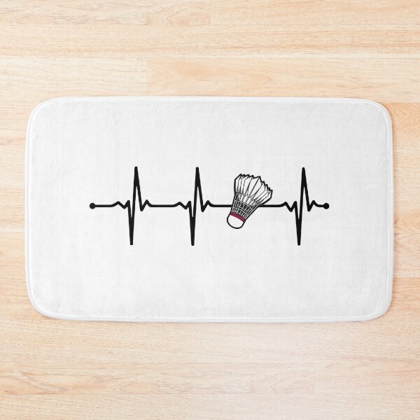 Item preview, My Heart Beats for Badminton - Ecg Sports Pulse Bv designed and sold by KleverOlivier.
