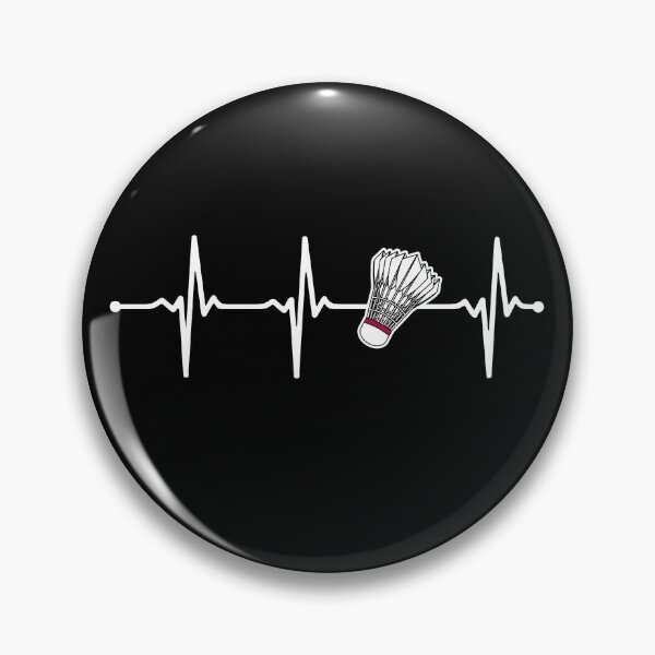 Item preview, My Heart Beats for Badminton - Ecg Sports Pulse Wv designed and sold by KleverOlivier.