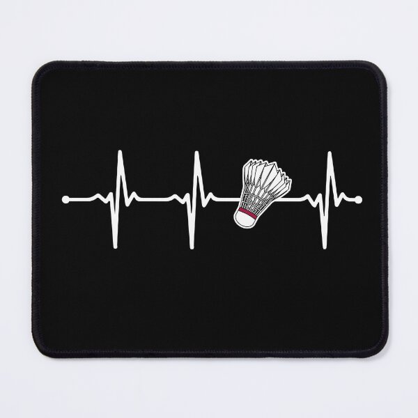 Item preview, My Heart Beats for Badminton - Ecg Sports Pulse Wv designed and sold by KleverOlivier.