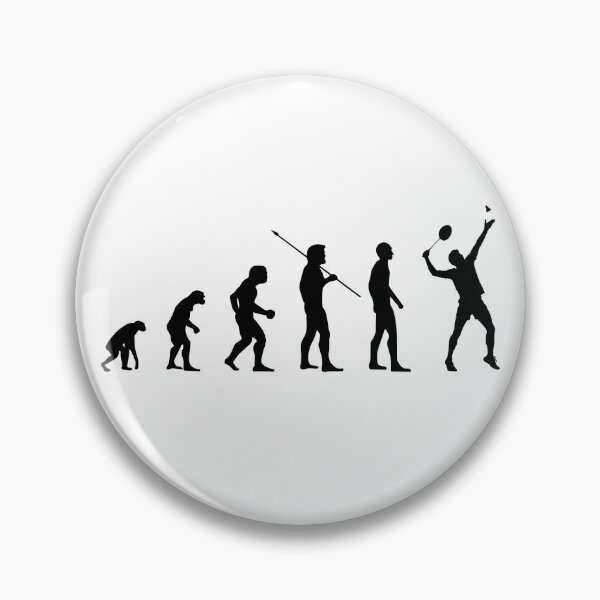 Item preview, Badminton Evolution - Funny Badminton's Player Bv designed and sold by KleverOlivier.