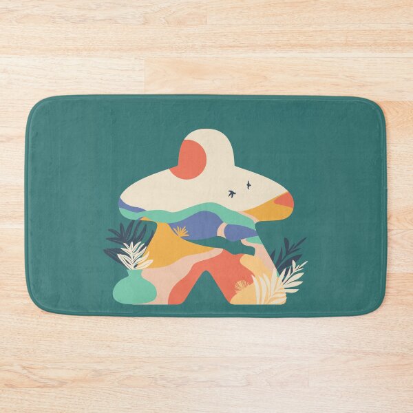 Item preview, Boho River Pattern Meeple for Board Gamers designed and sold by BeamGeeks.