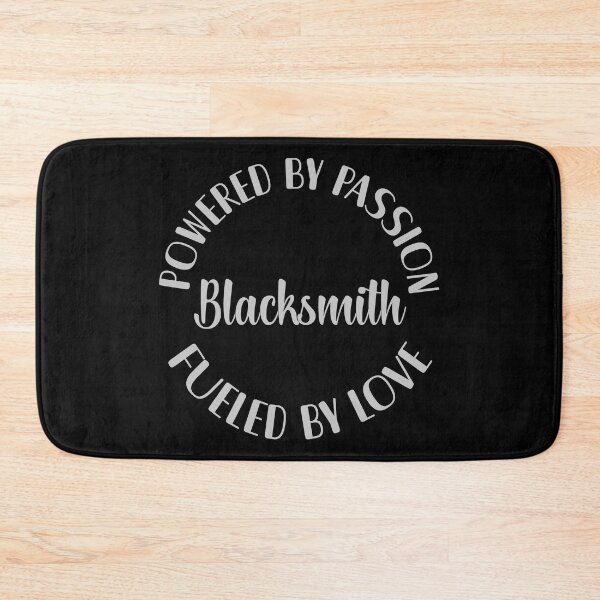 Item preview, Blacksmith powered by passion fueled by love metalsmith gift designed and sold by MetalicBabe.